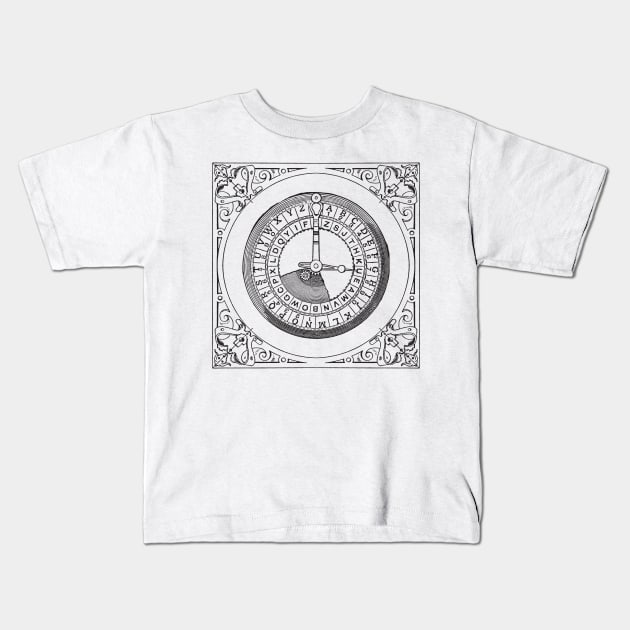 Old Cipher Kids T-Shirt by iconking